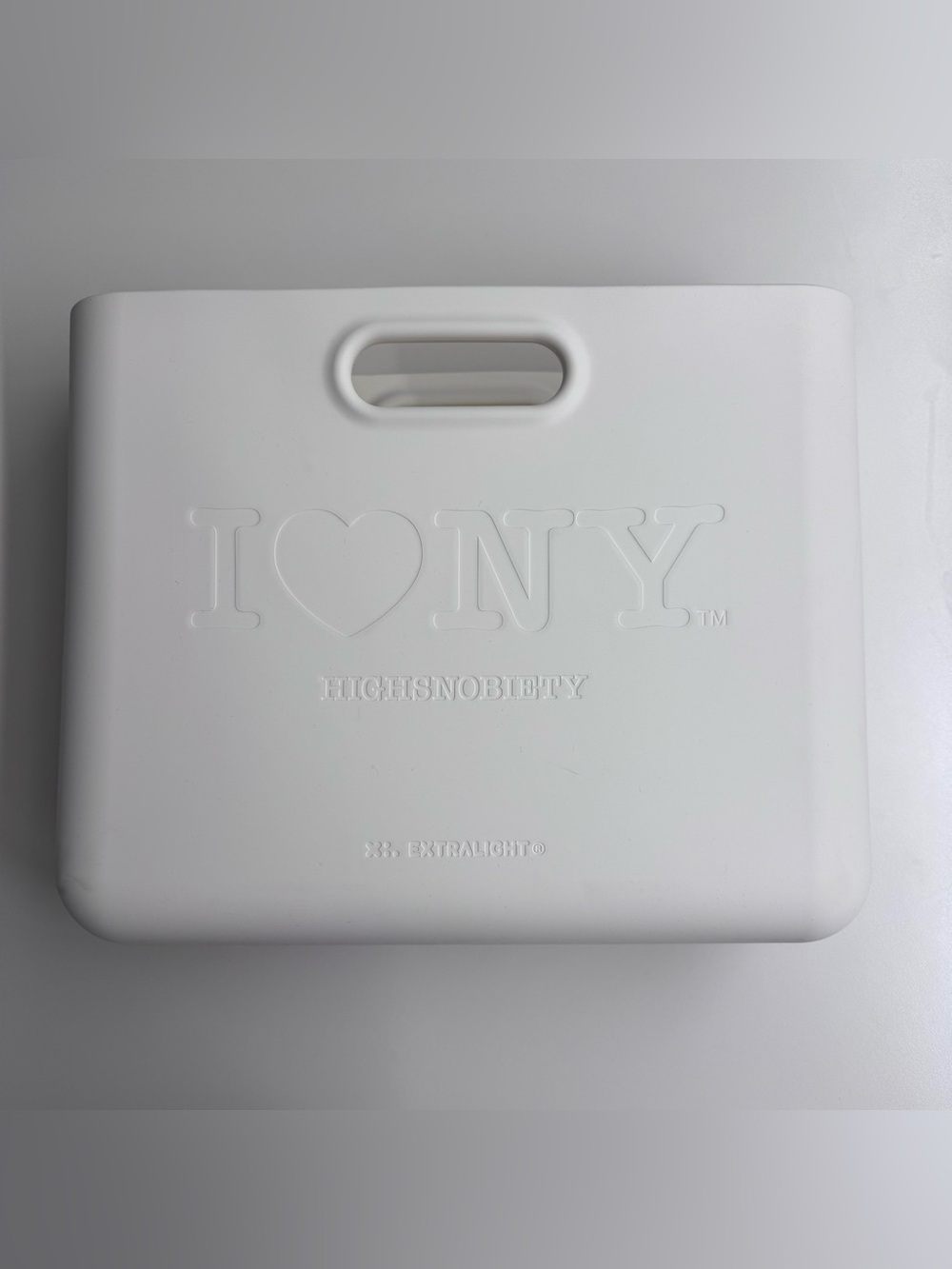 I ♥ NY White Tote by Highsnobiety